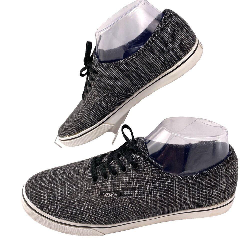 Vans Geometric Canvas Men's 6/ Women's 7.5 Lace Up Casual Skate Sneakers Shoes